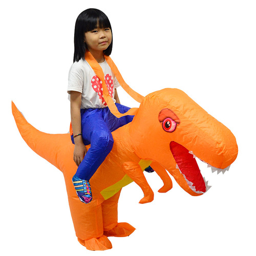 Adult dinosaur inflatable costume funny Tyrannosaurus rex puppet costume kindergarten sports meeting creative children's performance costume