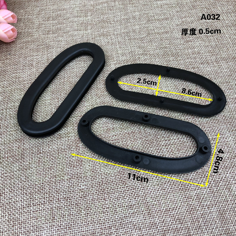 厂家直销塑料提手纸箱扣提手塑料手柄手提扣塑胶提手黑色