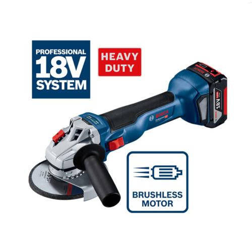 BOSCH GWS18V-10 rechargeable angle grinder electric brushless grinder lithium battery grinding and cutting machine