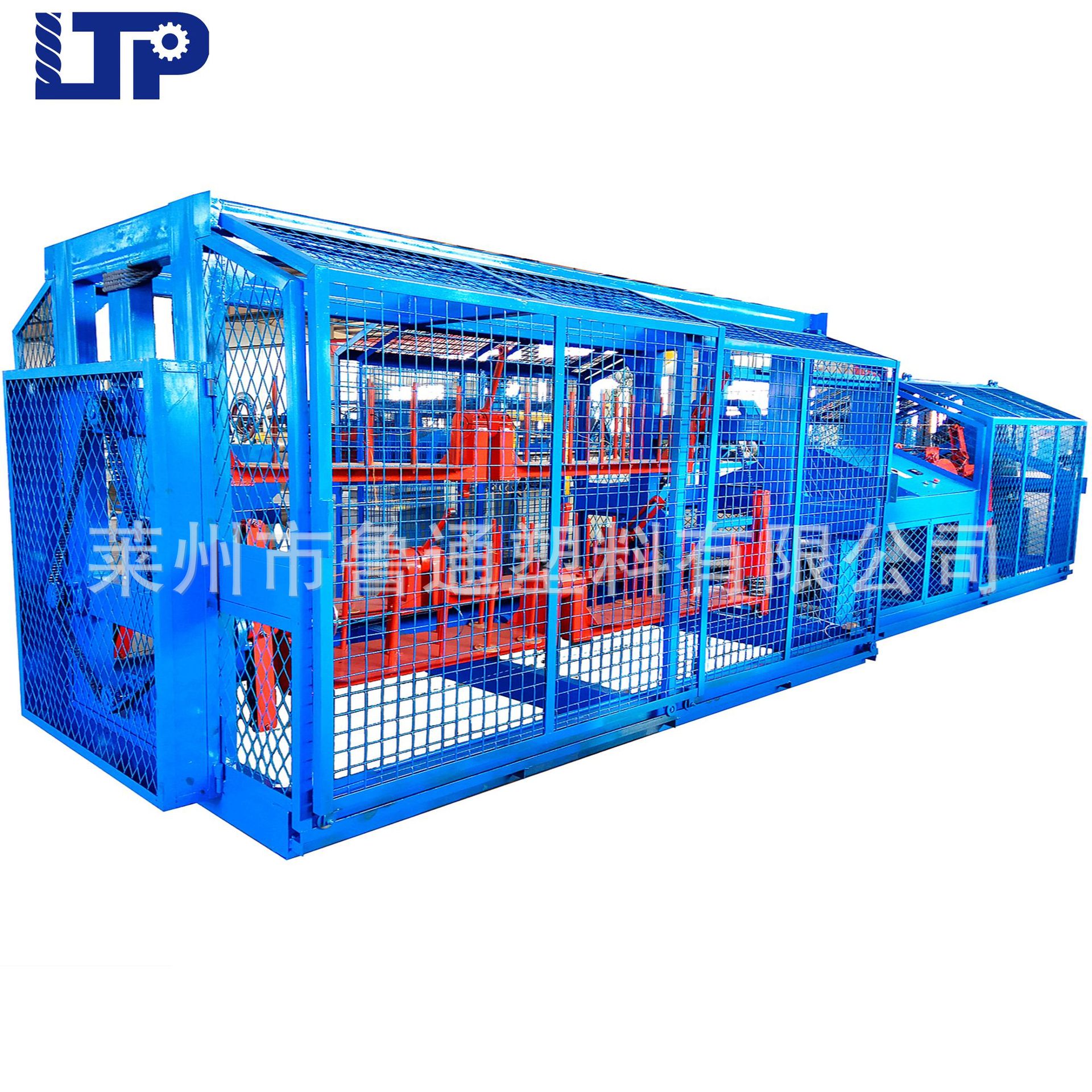 鲁通三股四股电化铝绳打绳机 黄金绳纸绳打轴一体机