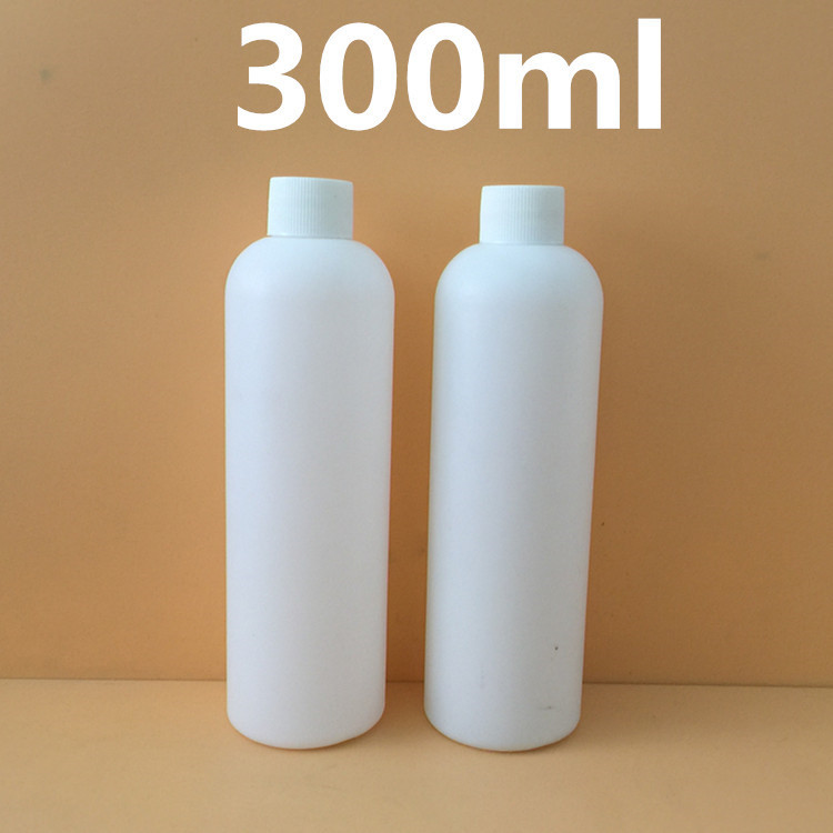 300mlpe plastic bottle factory direct shampoo bottle round bottle spray bottle maintenance supplies bottle disinfection water bottle