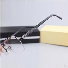 眼镜框男款半框钛金属眼镜架商务休闲款配成品眼镜mb528