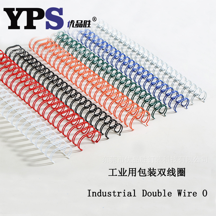 Suministro directo de fábrica tijeras industriales bobina de doble bobina portátil Calendario de escritorio de hojas sueltas accesorios de clip de bobina de YO