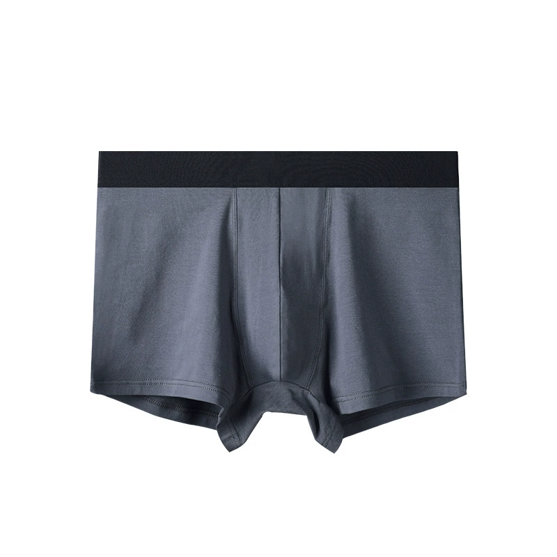 Хлопковые боксерские шорты, плюс размер (2XL–6XL), дышащий клапан U-подкладка, эластичный комфорт