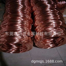 明强厂家现货供应QSn6.5-0.1铜线 光亮铜丝实心磷铜线镀镍镀锡