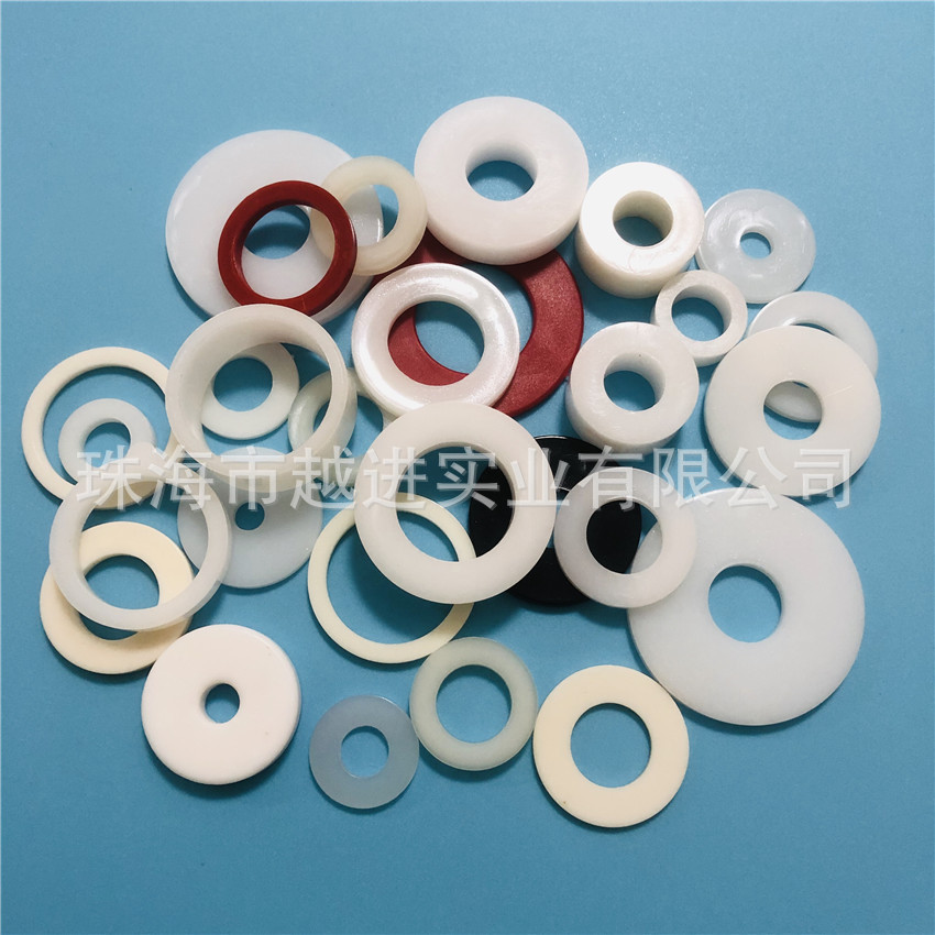 《低价直销》铁氟龙垫 加厚尼龙垫片 绝缘POM平垫 环保垫圈