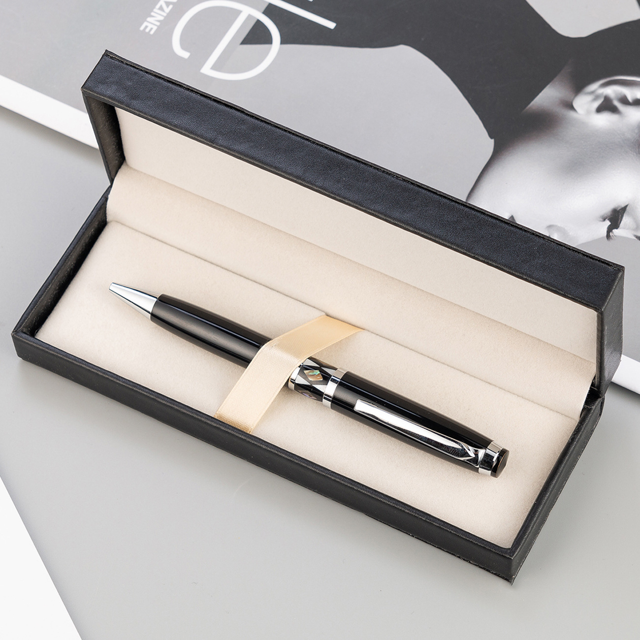 Shell firma pluma fabricantes suministro bolígrafo oficina de negocios logotipo imprimible Shell bolígrafo impresión