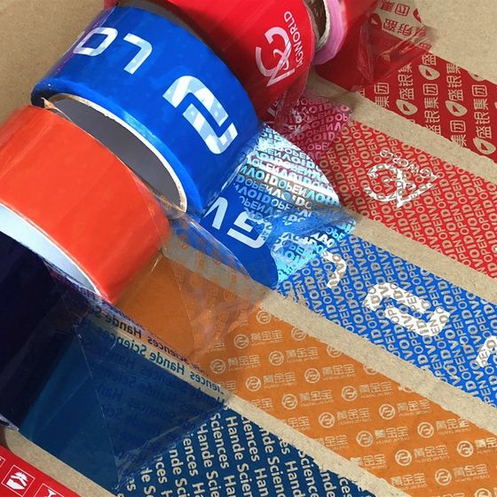 Factory direct full transfer anti-counterfeiting tape VOID uncover word anti-demolition anti-theft anti-counterfeiting sealing tape