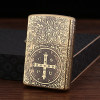 Chief Leader Meeting Lighter Five -sided Eclipse retro personality Creative Pure Copper Retro Lighter