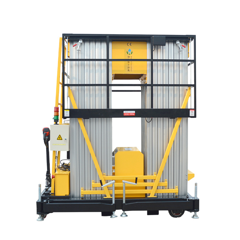 Four-mast aluminum alloy lifting platform electric small logistics…