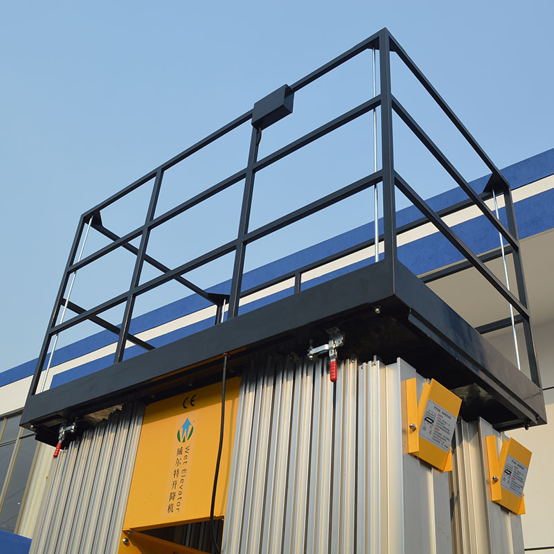 Four-mast aluminum alloy lifting platform electric small logistics…