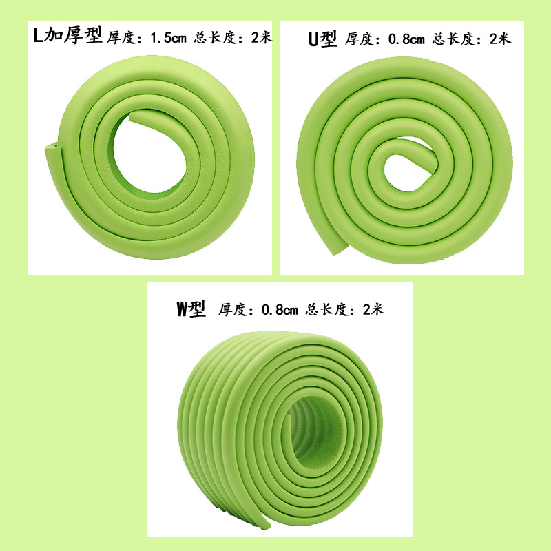 Tira anticolisión 2 m de espesor Tira protectora jardín de infantes anticolisión tira anticolisión alfombra de pedal de interior al por mayor