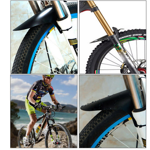 Bicycle fender, portable ultra-thin front fork, simple rain protection, mountain bike fender, universal model, exclusive for cross-border supply