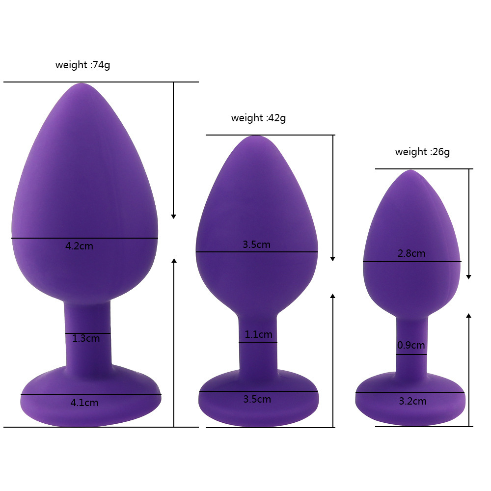 Prodotti per adulti: Silicone con diamanti, Plug anale per masturbazione, Prodotti erotici e di flirt gay, Dropshipping_voghion.com