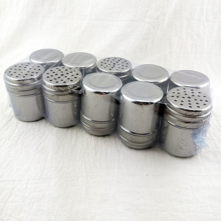 D1544 botella de condimento de acero inoxidable condimento frasco botella de salsa caja de ingredientes necesidades diarias Yiwu 2 yuanes