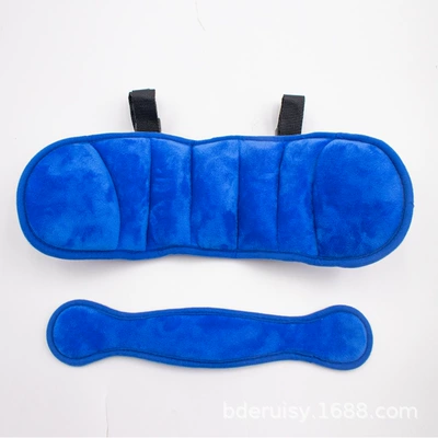 Car-Mounted Baby Headrest Fixation Headrest - blue