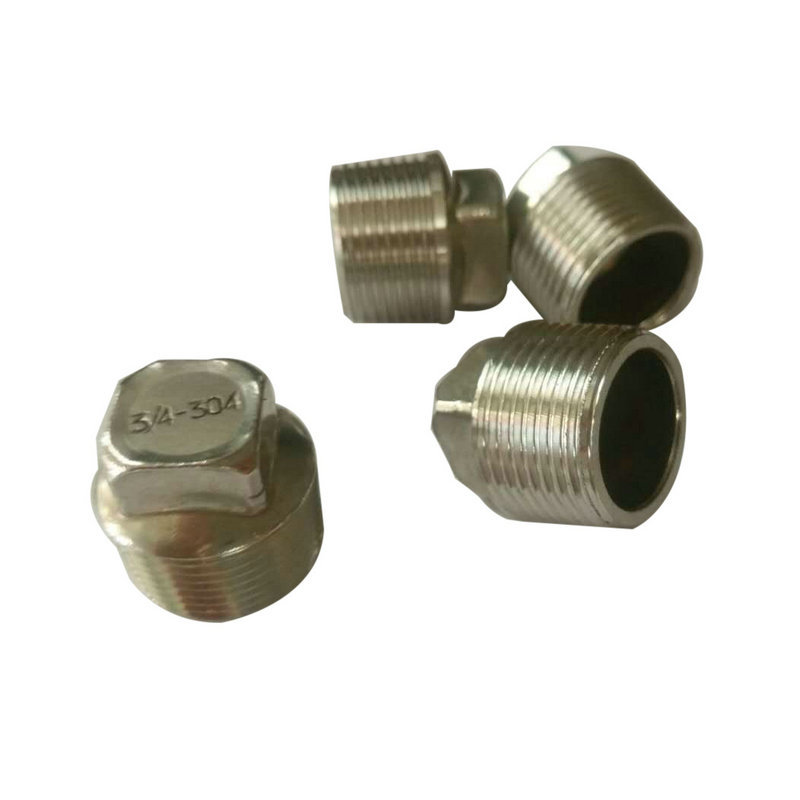 加厚3/4不锈钢外丝堵头6分丝堵不锈钢对丝不锈钢堵头堵冒