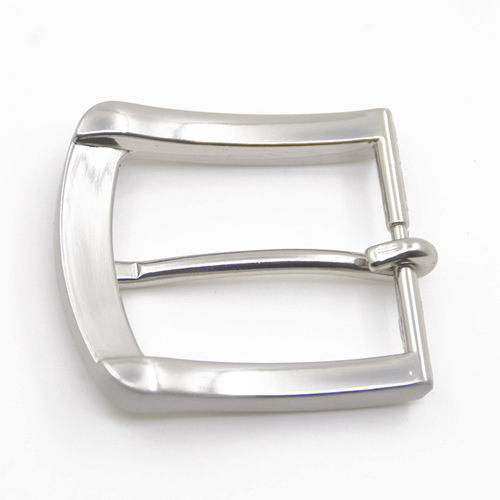 Wholesale High-end Casual Cross-border Men's Needle Skins Belt Buckle with Alloy Pin, 35mm Elasticated Pants Belt Webbing Fastener