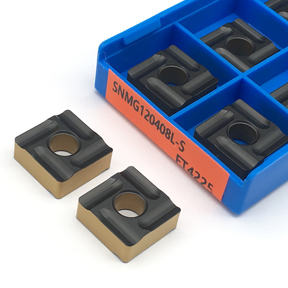 跨境 数控刀片 SNMG120408-R/L 系列 硬质合金双色涂层加工