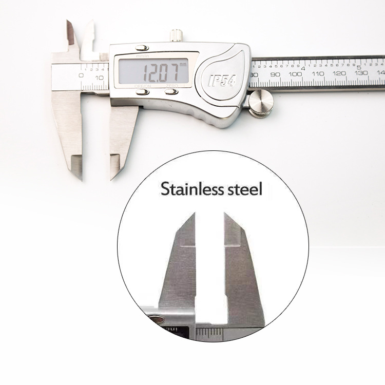防水数显卡尺 IP54 电子数显游标卡尺0-150外贸出口厂家直销