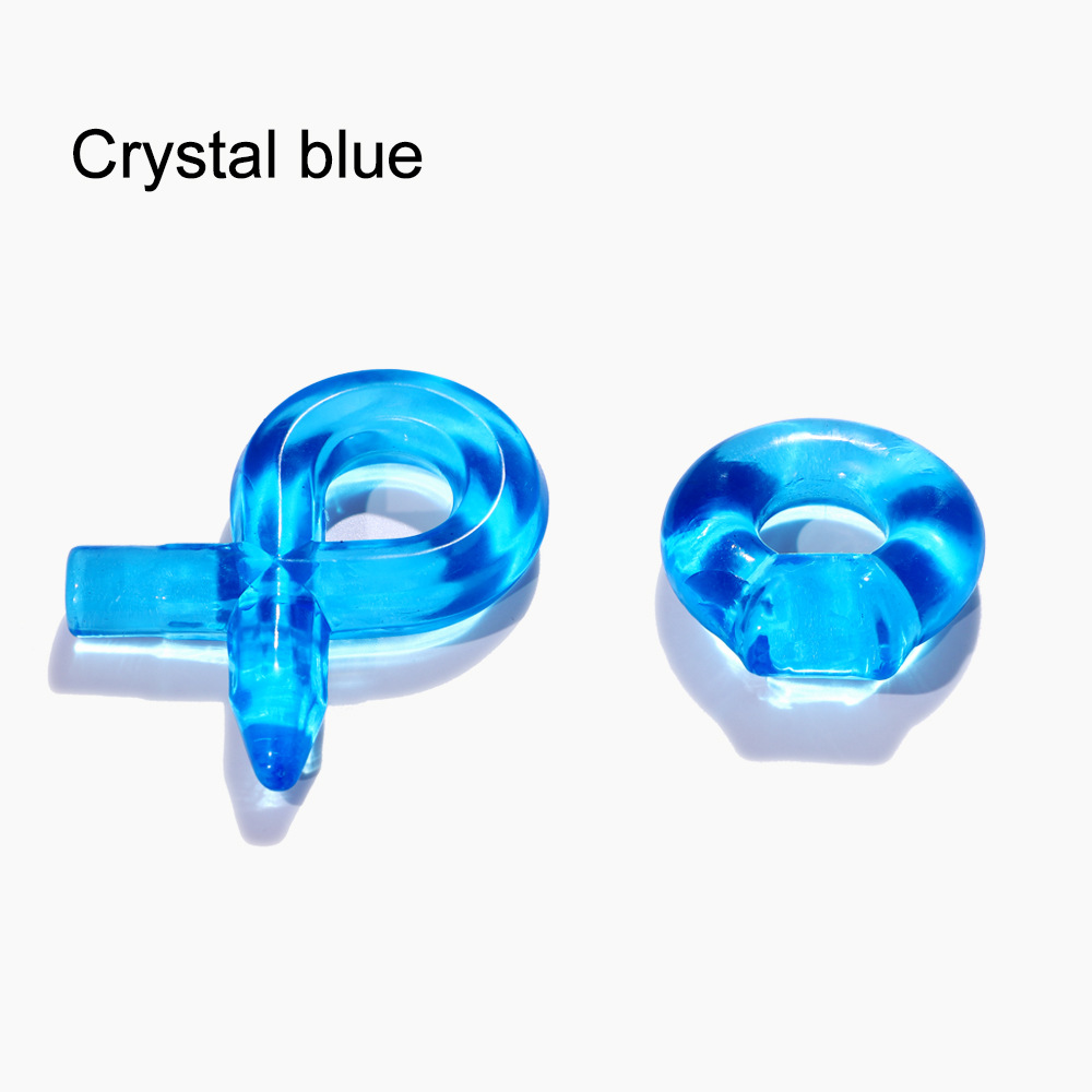 Sexschloss aus Kristall im Bleistiftstil für Männer, Präzisions-Verschlussring, Therapieset, vakuumgeformte Verpackung, zwei als Erwachsene verpackt_voghion.com