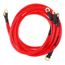 加强线 负极搭铁线 红色地线HKS 音响线5根 GROUNDNG WIRE KIT