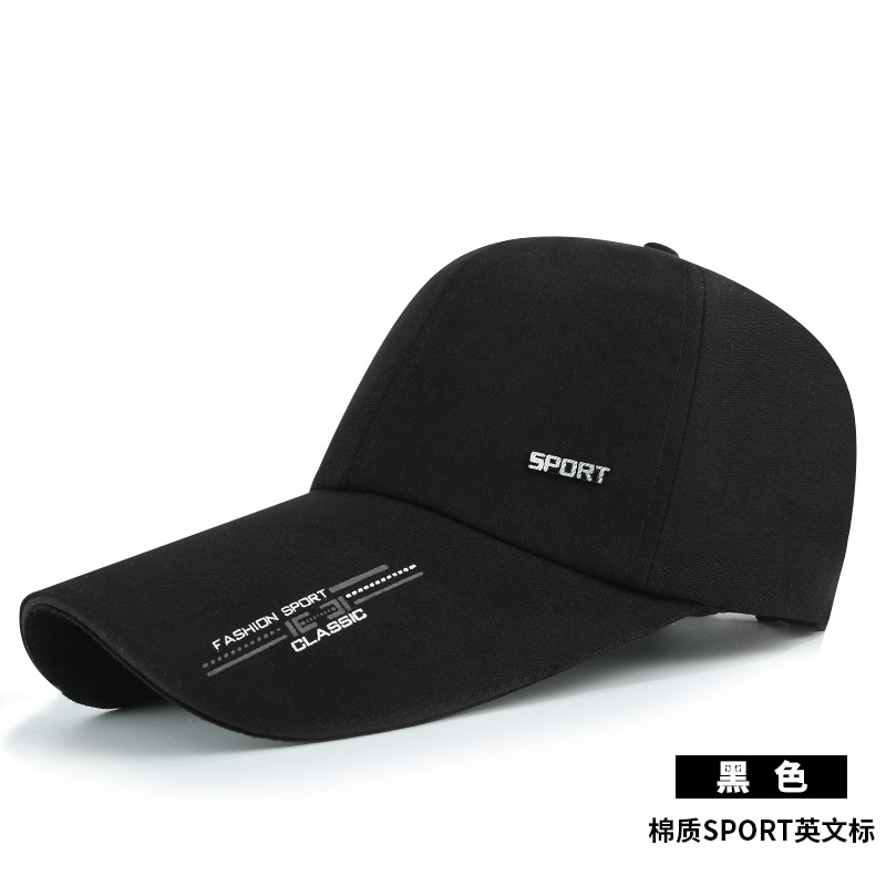 Hombres primavera y verano deportes al aire libre gorra de béisbol moda casquillo de protección solar sombrero de primavera y otoño moda coreana sol sombrero