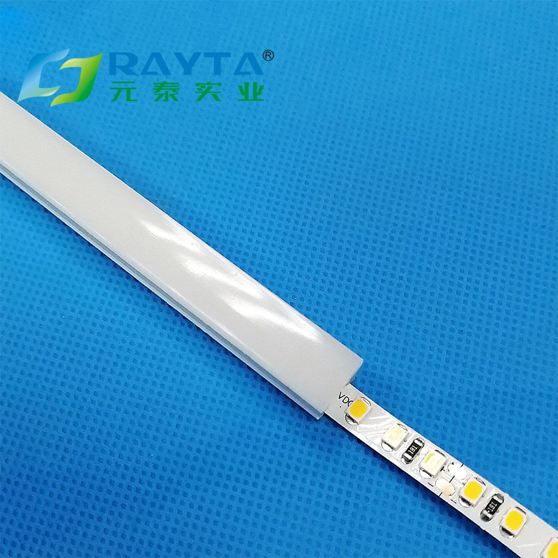 厂家供应1010A 双色硅胶霓虹套管食品级 无光斑发光均匀 品质无忧