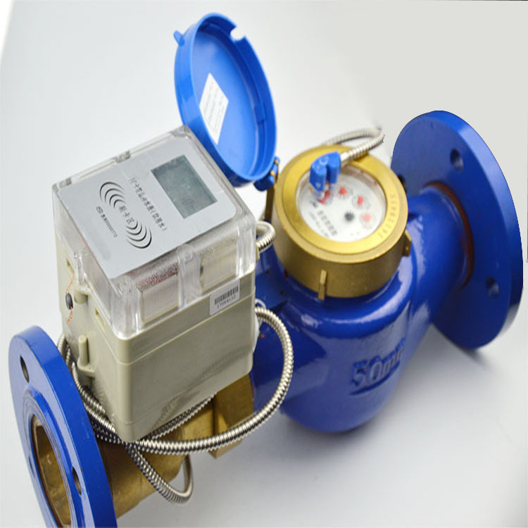 大口径智能水表 厂家销售dn65预付费刷卡工程用法兰水表