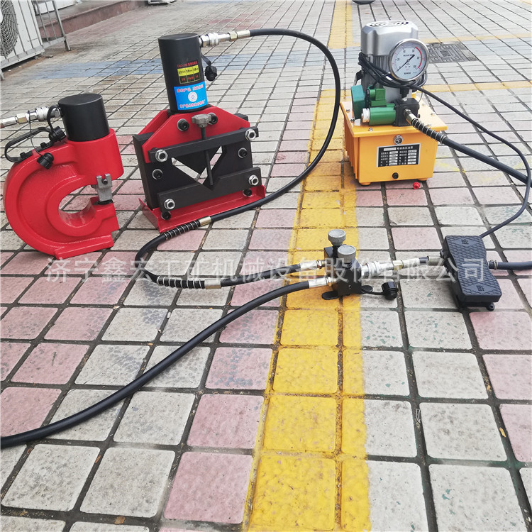 鑫宏角钢切断机 液压角钢切断机 100型角钢切断机 电动液压切割机