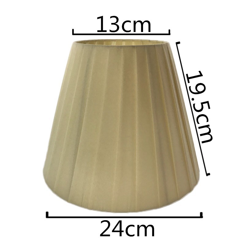 [Xianfan] EXPORTACIÓN DE Corea del Sur orden original de 10 pulgadas de cuerda manual tira de tela plisada pantalla accesorios de iluminación DIY creativo