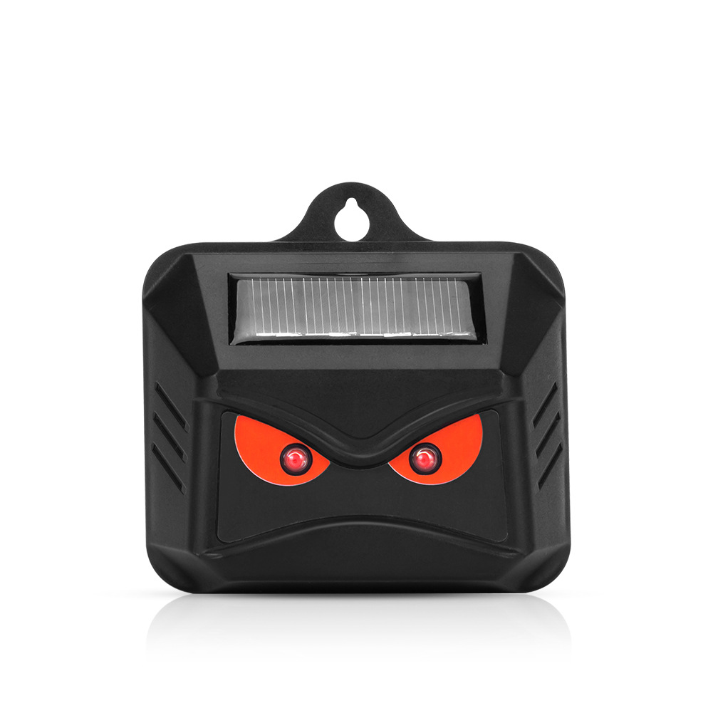 定制红灯爆闪 太阳能动物野猪驱赶神器 狗猫无红外感应 驱鸟器