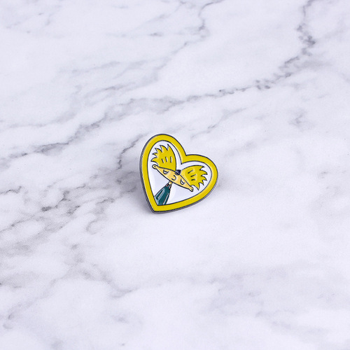Cross-border animation peripheral accessories, cartoon cute Japanese childlike brooches, clothes, hats, bags, accessories, decoration badges