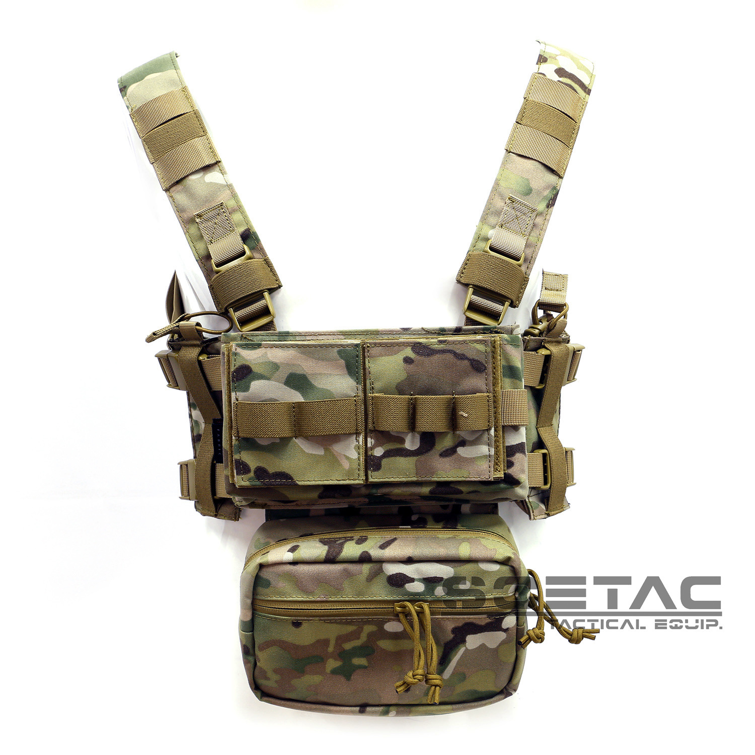 MK3 chaleco táctico colgante de pecho de nylon re-grabado abdomen ventilado rápido desmontaje táctico chaleco de tropas especiales SOETAC