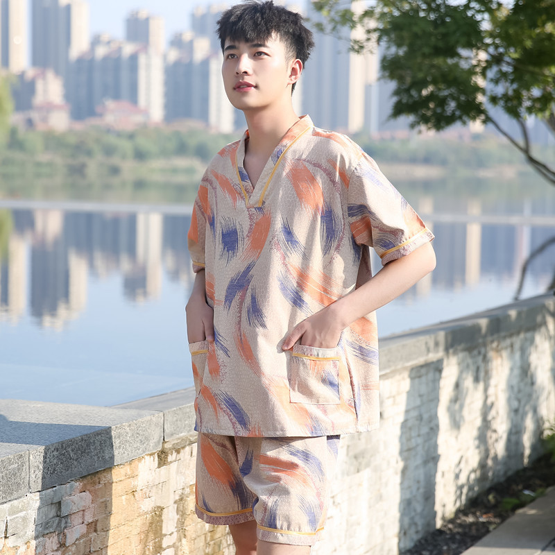 汗蒸服女性浴場浴衣バス服卸売り女性男性サウナ服カップル服美容服足治療服|undefined