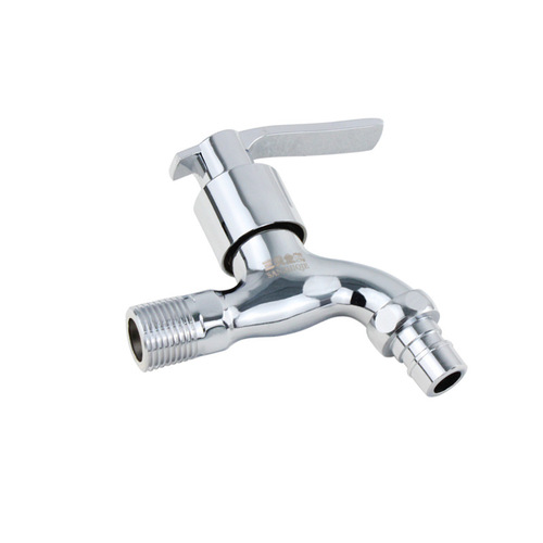 4 points zinc alloy washing machine faucet electroplated copper core quick opening tip stainless steel faucet faucet wholesale