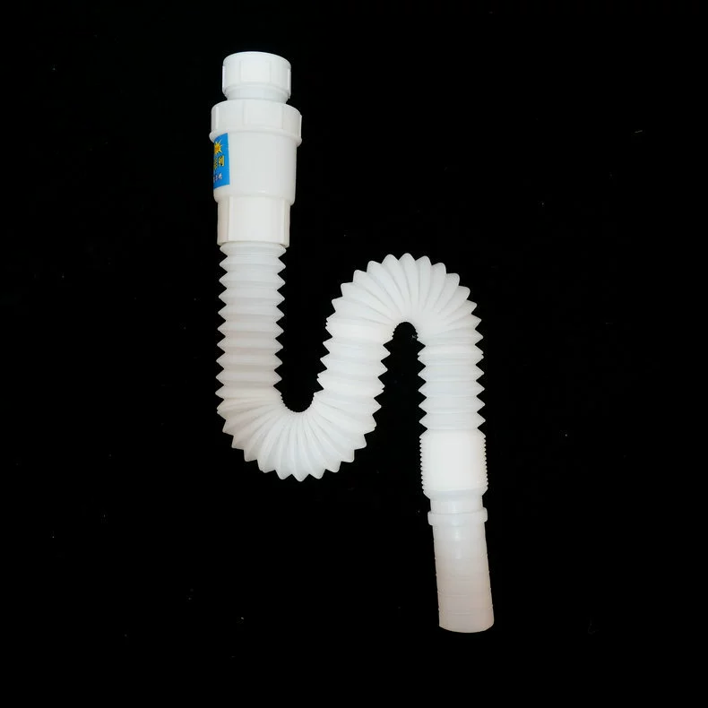 Стиральная машина для ванны, канализационная труба для раковины для овощей, канализационная труба настенного типа, антикоррозийная телескопическая канализационная труба для умывальника с двойным резервуаром