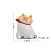 Self -healing Warm Series Refusing Inu Shiba Inu Do not want to take Shiba Inu hands to run Korean creative baking landscape dolls