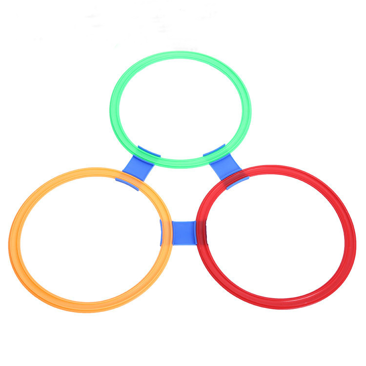 Kindergarten educación temprana equipo sensorial para niños entrenamiento físico Casa de salto al aire libre juguetes entre padres e hijos saltando escalera de agilidad a cuadros