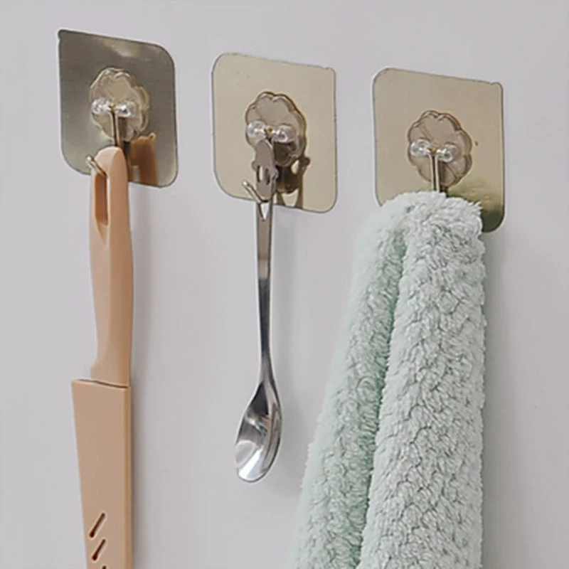 Крючок для волочения проволоки бесшовная Волшебная паста Ванная комната Кухня водонепроницаемый Супер несущий крючок оптом