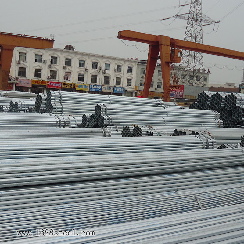 供应热镀锌管  6寸-8寸大规格 无锡国强镀锌管 现货批发零售