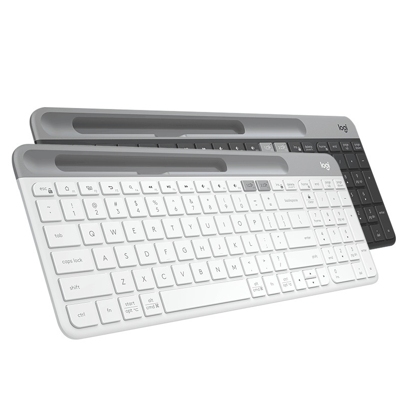 Suitable for Logitech K580 Wireless Bluetooth Keyboard iPad Tablet Mobile Phone Computer Office Gaming Office Flat Keyboard