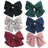 Cloth, hairgrip with bow, hairpin, hair accessory, Japanese and Korean