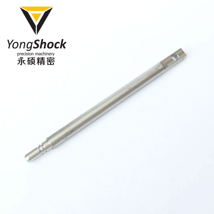 永硕SUS303线轴 五金气动工具 加工中心铣扁打孔机械五金配件加工