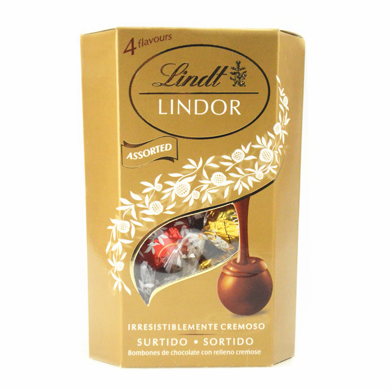 年货喜糖 美国进口瑞士/莲什锦软心精选巧克力礼盒200g 喜糖批发