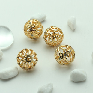 14kͨ���U������ʯ �ֹ�diy�ִ����� �朵����������ɢ��12mm