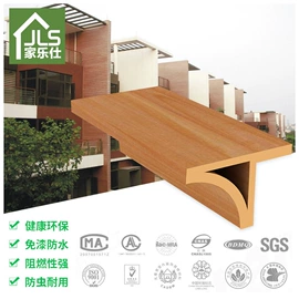 木塑材料;其他装饰线板;护墙板