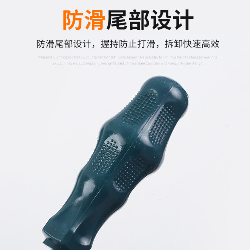 Wholesale plastic handle screwdriver CRV cross-shaped torx screwdriver with magnetic manual screwdriver eight-piece set