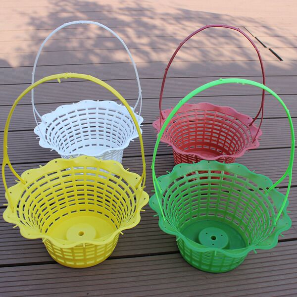 Plastic flower basket Qingming Festival uses wedding flower basket…