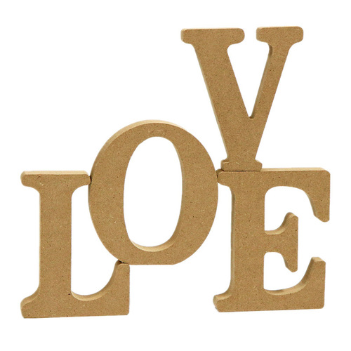 Wooden English Letter and Number Ornaments Wholesale, Wood Craft DIY Letter Creative Decor, Direct Manufacturer Sales